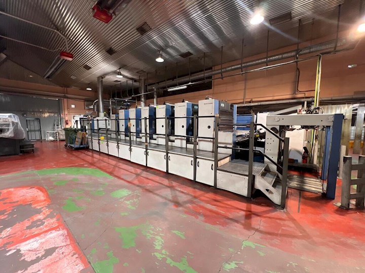 KBA RA 105-6L PWVA UV drying (Hybrid) 